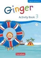 bokomslag Ginger 3. Schuljahr. Activity Book mit Audio-CD und Minibildkarten