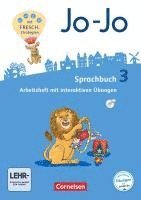 bokomslag Jo-Jo Sprachbuch 3. Schuljahr - Allgemeine Ausgabe - Arbeitsheft