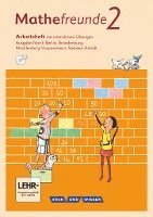 bokomslag Mathefreunde Nord 2. Schuljahr. Arbeitsheft mit interaktiven Übungen auf scook.de