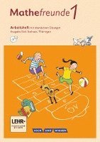 bokomslag Mathefreunde Süd 1. Schuljahr. Arbeitsheft mit interaktiven Übungen auf scook.de