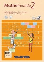 bokomslag Mathefreunde Süd 2. Schuljahr. Arbeitsheft mit interaktiven Übungen auf scook.de