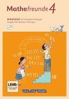 Jana Elsner, Kathrin Fiedler, Ursula Kluge, Isabel Miedtke, Birgit Schlabitz, Edmund Wallis, Edmund Wallis - Mathefreunde 4. Schuljahr - Süd - Arbeitsheft mit interaktiven Übungen auf scook.de, Häftad
