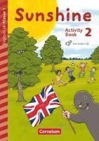 Sonja Brunsmeier, Teresa Kattus, Daniela Röbers, Gertrud Steinhausen - Sunshine - Early Start Edition 2. Schuljahr - Activity Book mit Audio-CD, Minibildkarten und Faltbox, Häftad