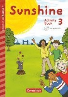 Sunshine - Early Start Edition 3. Schuljahr - Nordrhein-Westfalen - Activity Book mit Audio-CD, Minibildkarten und Faltbox 1