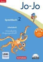 bokomslag Jo-Jo Sprachbuch - Grundschule Bayern. 2. Jahrgangsstufe - Arbeitsheft in Vereinfachter Ausgangsschrift mit CD-ROM