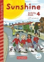 Sunshine - Early Start Edition 4. Schuljahr - Neubearbeitung und Nordrhein-Westfalen - Activity Book mit Audio-CD, Minibildkarten und Faltbox 1