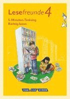 Lesefreunde. 4. Schuljahr - 5-Minuten-Training 'Richtig lesen' - Östliche Bundesländer und Berlin 1