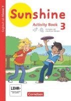bokomslag Sunshine 3. Schuljahr. Baden-Württemberg, Hessen, Niedersachsen - Activity Book mit interaktiven Übungen online