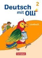 bokomslag Deutsch mit Olli Lesen 2-4  2. Schuljahr. Lesebuch mit Lesetagebuch