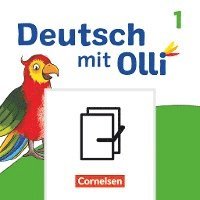 bokomslag Deutsch mit Olli Erstlesen. 1. Schuljahr - Arbeitsheft Start und Basis / Plus in Grundschrift