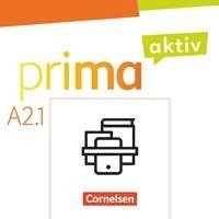 bokomslag Prima aktiv A2. Band 1 - Kursbuch und Arbeitsbuch im Paket