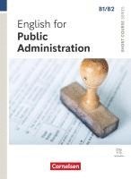 bokomslag Short Course Serie - English for Special Purposes B1/B2 - English for Public Administration - Edition 2025 - Coursebook with Online Audio Files