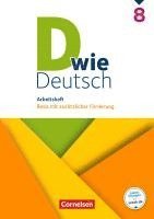 bokomslag D wie Deutsch 8. Schuljahr. Arbeitsheft mit Lösungen