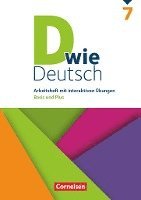 D wie Deutsch 7. Schuljahr -  Arbeitsheft mit interaktiven Übungen online