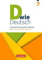 bokomslag D wie Deutsch 7. Schuljahr - Arbeitsheft mit interaktiven Übungen online