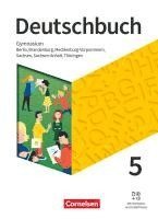 bokomslag Deutschbuch Gymnasium 5. Schuljahr - Berlin, Brandenburg, Mecklenburg-Vorpommern, Sachsen, Sachsen-Anhalt und Thüringen - Schülerbuch - Neue Ausgabe