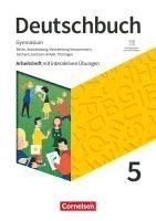 bokomslag Deutschbuch Gymnasium 5. Schuljahr - Berlin, Brandenburg, Mecklenburg-Vorpommern, Sachsen, Sachsen-Anhalt und Thüringen - Arbeitsheft mit interaktiven Übungen auf scook.de - Neue Ausgabe