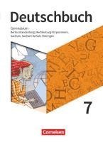 bokomslag Deutschbuch Gymnasium 7. Schuljahr - Berlin, Brandenburg, Mecklenburg-Vorpommern, Sachsen, Sachsen-Anhalt und Thüringen - Schülerbuch