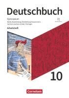 bokomslag Deutschbuch Gymnasium 10. Schuljahr. Berlin, Brandenburg, Mecklenburg-Vorpommern, Sachsen, Sachsen-Anhalt und Thüringen - Arbeitsheft mit Lösungen und Erklärfilmen