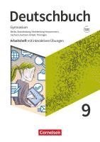 Deutschbuch Gymnasium 9. Schuljahr. Berlin, Brandenburg, Mecklenburg-Vorpommern, Sachsen, Sachsen-Anhalt und Thüringen -  Arbeitsheft mit interaktiven Übungen