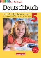 bokomslag Deutschbuch - Realschule Bayern 5. Jahrgangsstufe - Schulaufgabentrainer mit Lösungen