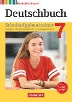bokomslag Deutschbuch 7. Jahrgangsstufe - Realschule Bayern - Schulaufgabentrainer mit Lösungen