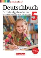 bokomslag Deutschbuch Gymnasium 5. Jahrgangsstufe - Bayern - Schulaufgabentrainer mit Lösungen
