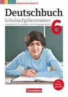 Bärbel Kößler-Finkenzeller, Florian Schneider, Michaela Thurner-Uhle, Konrad Wieland, Kurt Finkenzeller, Andrea Wagener - Deutschbuch Gymnasium 6. Jahrgangsstufe - Bayern - Schulaufgabentrainer mit Lösungen, Häftad