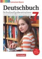 bokomslag Deutschbuch Gymnasium 7. Jahrgangsstufe - Bayern - Schulaufgabentrainer mit Lösungen