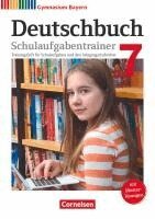 Bärbel Kößler-Finkenzeller, Florian Schneider, Michaela Thurner-Uhle, Konrad Wieland, Kurt Finkenzeller, Andrea Wagener - Deutschbuch Gymnasium 7. Jahrgangsstufe - Bayern - Schulaufgabentrainer mit Lösungen, Häftad