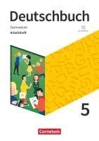 bokomslag Deutschbuch Gymnasium 5. Schuljahr- Zu den Ausgaben Allgemeine Ausgabe, NDS, NRW - Arbeitsheft mit Lösungen