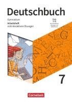 bokomslag Deutschbuch Gymnasium 7. Schuljahr - Zu den Ausgaben Allg. Ausg., NDS - Arbeitsheft mit interaktiven Übungen online