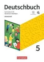 bokomslag Deutschbuch Gymnasium 5. Schuljahr - Nordrhein-Westfalen - Neue Ausgabe - Arbeitsheft mit Lösungen