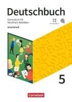 bokomslag Deutschbuch Gymnasium 5. Schuljahr - Nordrhein-Westfalen - Neue Ausgabe - Arbeitsheft mit Lösungen