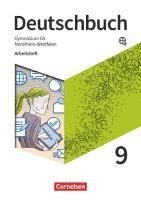 bokomslag Deutschbuch Gymnasium 9. Schuljahr - Nordrhein-Westfalen - Arbeitsheft mit Lösungen