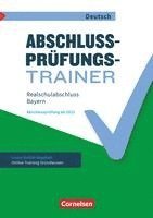 bokomslag Abschlussprüfungstrainer Deutsch 10. Jahrgangsstufe - Realschulabschluss - Bayern