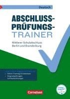 bokomslag Abschlussprüfungstrainer Deutsch 10. Schuljahr - Berlin und Brandenburg - Mittlerer Schulabschluss