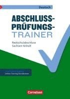 bokomslag Abschlussprüfungstrainer Deutsch 10. Schuljahr - Sachsen-Anhalt - Mittlerer Schulabschluss