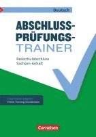 bokomslag Abschlussprüfungstrainer Deutsch 10. Schuljahr - Sachsen-Anhalt - Mittlerer Schulabschluss