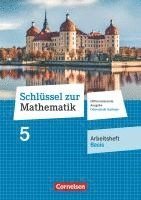 bokomslag Schlüssel zur Mathematik 5. Schuljahr - Differenzierende Ausgabe Mittelschule Sachsen - Arbeitsheft Basis mit Lösungsbeileger