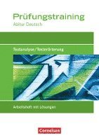 bokomslag Deutschbuch Prüfungstraining Textanalyse / Texterörterung