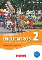 bokomslag Encuentros 02. Cuaderno de ejercicios mit Audios online