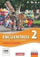 bokomslag Encuentros 02. Cuaderno de ejercicios mit CD-Extra