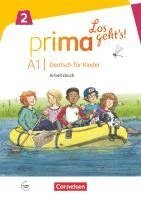 bokomslag Prima - Los geht's! Band 2 - Arbeitsbuch mit Audio-CD und Stickerbogen