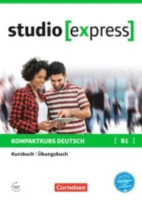Hermann Funk, Christina Kuhn, Hermann Funk - studio [express] B1 - Kurs- und Übungsbuch mit Audios online, Häftad