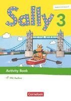 Sally 3. Schuljahr. Activity Book - Mit Audios, Wortschatzheft und Portfolio-Heft, Häftad
