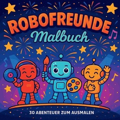 bokomslag RoboFreunde - Malbuch