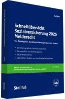 bokomslag Schnellübersicht Sozialversicherung 2025 Melderecht