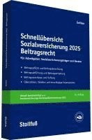 bokomslag Schnellübersicht Sozialversicherung 2025 Beitragsrecht