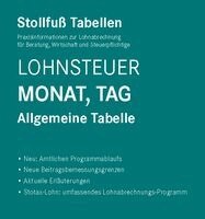 Tabelle, Lohnsteuer 2026 Monat, Tag Sonderausgabe Juli, Häftad
